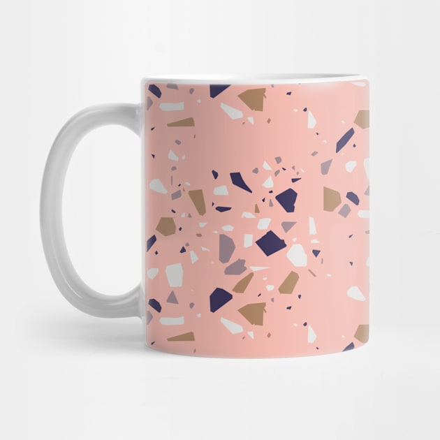 Pink Feminine Terrazzo by Pulpixel